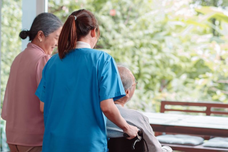 Opinion: Advocating for Pennsylvania’s heroes - Photo of nurse pushing man in wheelchair