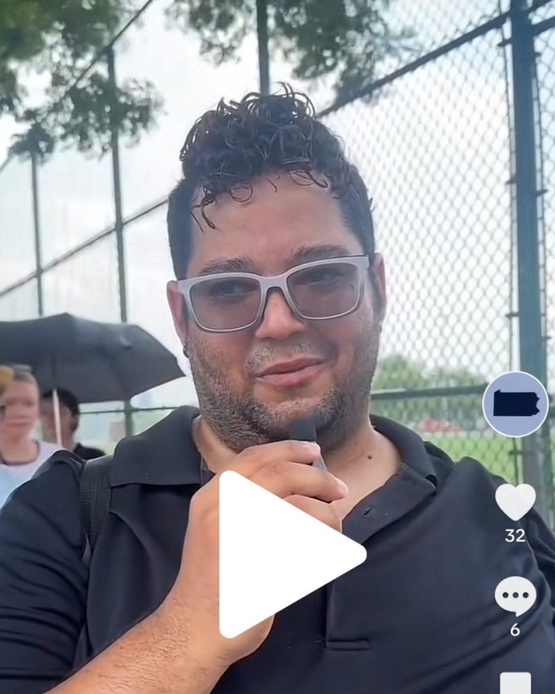 This Pa. voter is looking ahead, not back