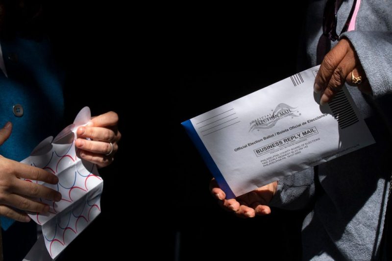 Mail-in ballots are now available to voters in Montgomery and Wyoming counties