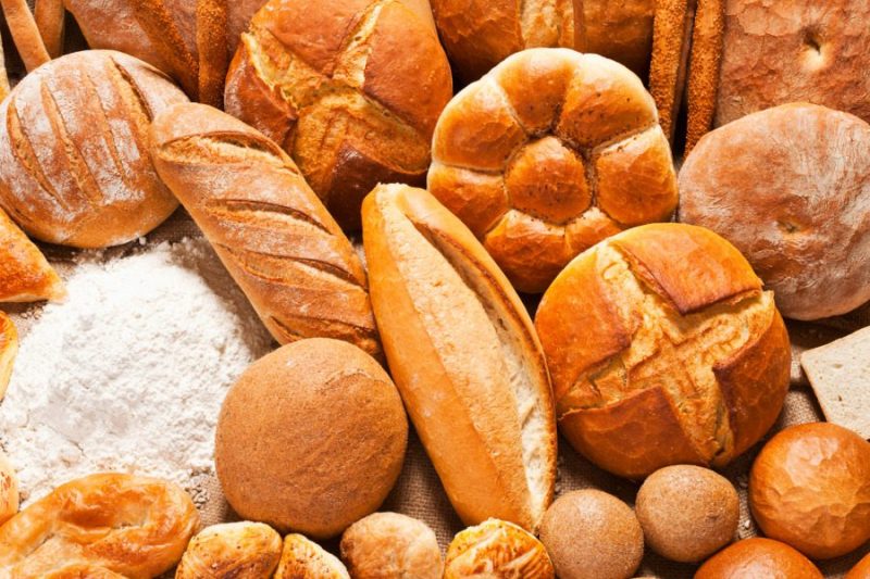 A variety of fresh baked breads.