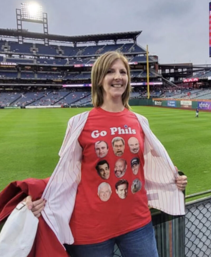 Phillies merch from small businesses to sport on game day