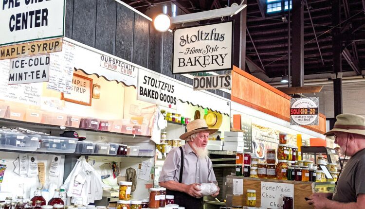 Dutch baked goods at the Lancaster Central Market