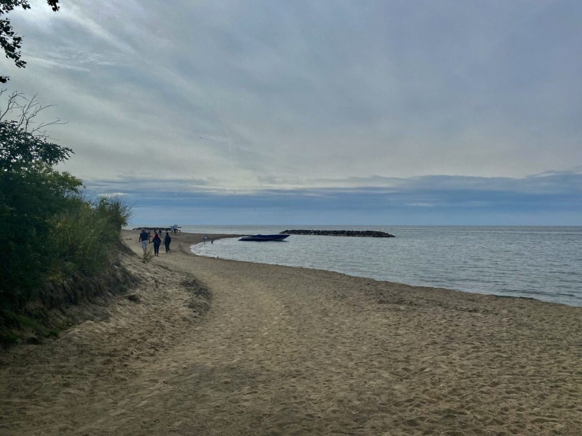 The shores of Presque Isle State Park