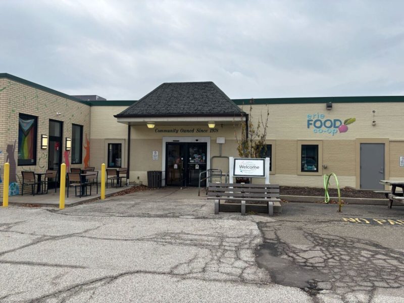 Outside the Erie Food Co-op