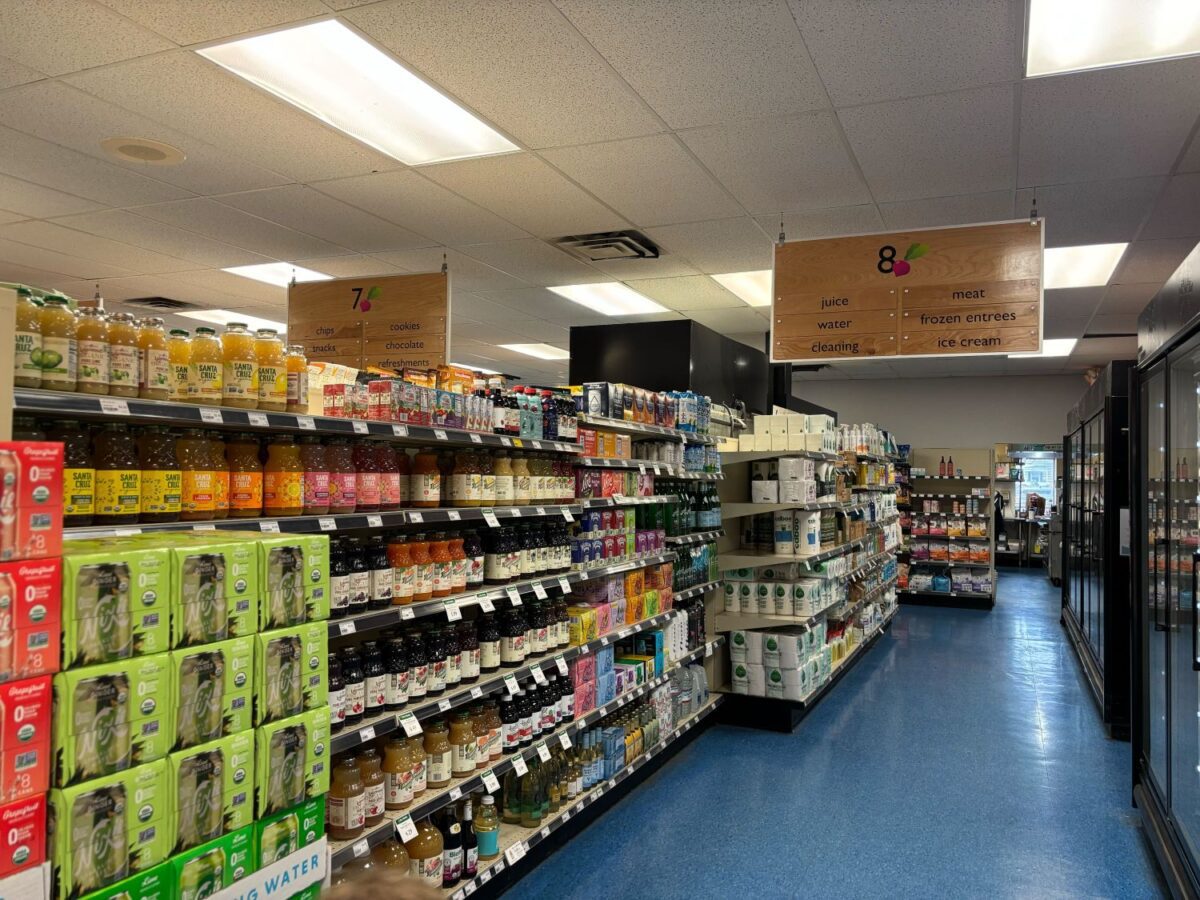 Inside the Erie Food Co-op