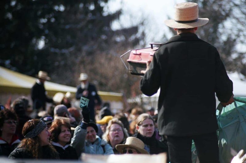 Mud sales are a Pennsylvania Dutch Country tradition hosted by Amish and Mennonite communities in Lancaster County and surrounding areas.