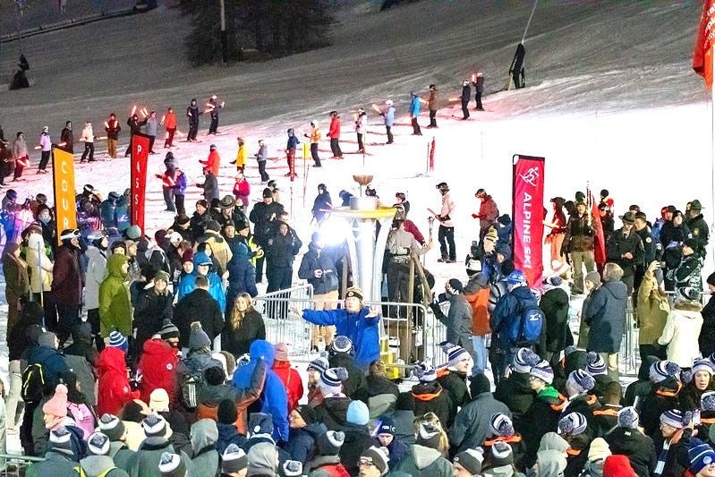 A drone show, the cauldron lighting and parade of athletes were all part of the Opening Ceremonies at the 2025 Special Olympics Winter Games.